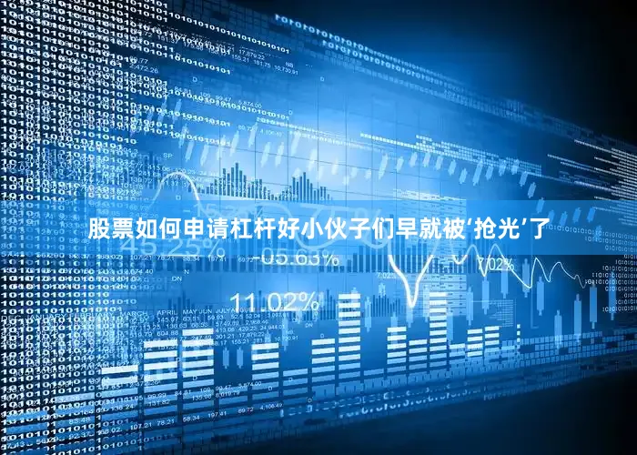 股票如何申请杠杆好小伙子们早就被‘抢光’了